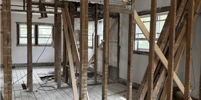 structured wall knockdown during basement remodel structured wall knockdown during basement remodel